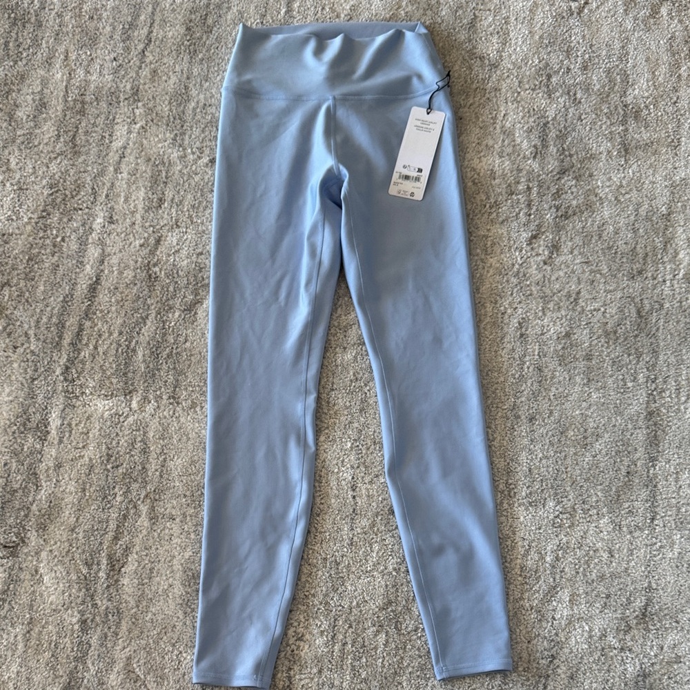 ALO Yoga womens Sky Blue Leggings